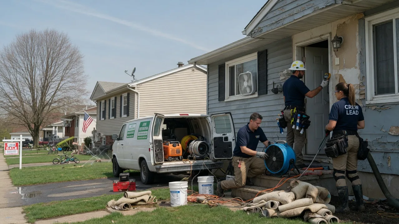 Flood Cleanup in Prairie Du Sac, WI near me